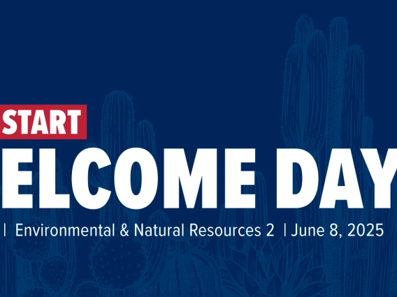 New Start Welcome Day 8:30 am Environmental & Natural Resources 2, room N120.  June 8, 2025.